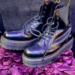 Dr. Martens Black Jaydon Combat Boots